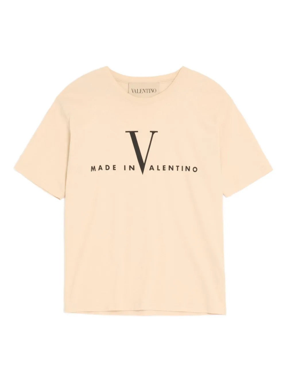 VALENTINO GARAVANI Men's Regular Fit Cotton T-Shirt with Made in Print