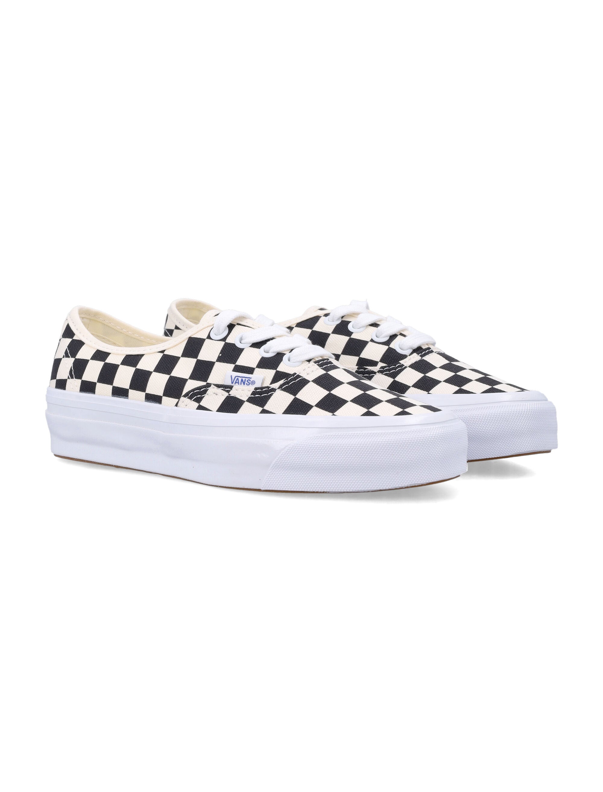 VANS Premium Authentic 44 Checkerboard Low-Top Sneakers