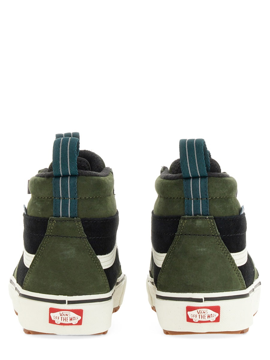 VANS Men's High-Top Sneakers with Rubber Waffle Sole