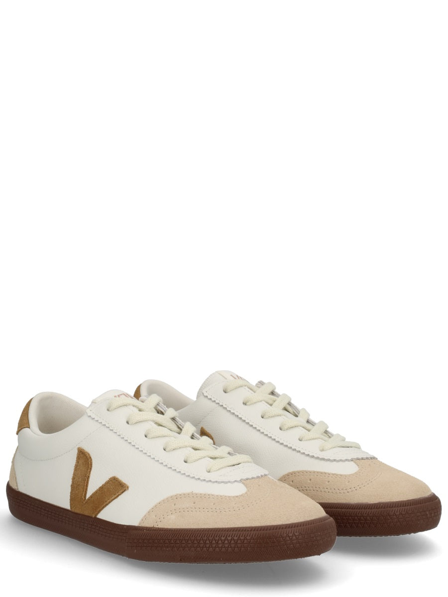 VEJA Organic Leather Multicolour Sneakers for Men