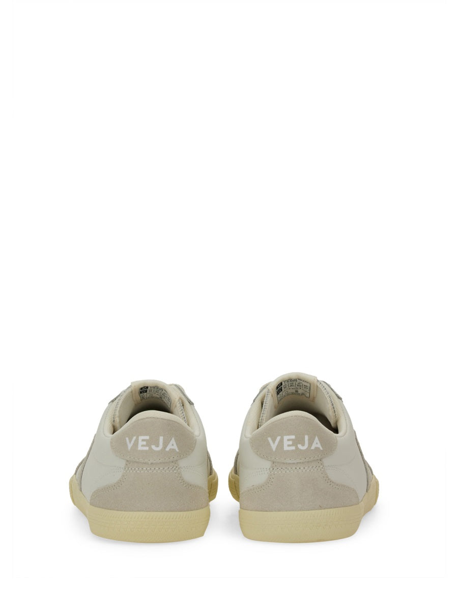 VEJA Modern White Leather Volley O.T. Sneakers for Men