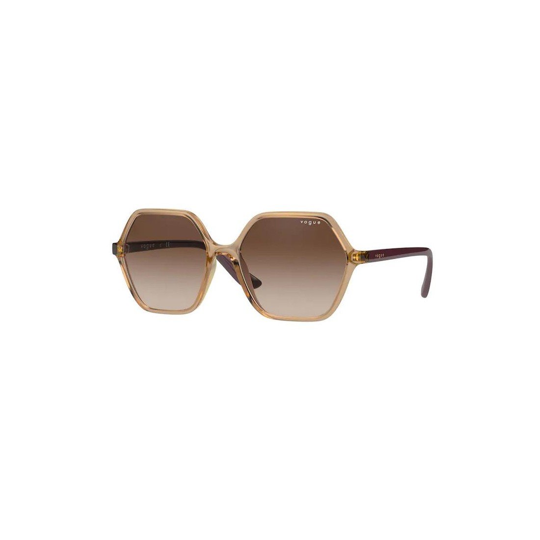 VOGUE Chic Oversized Gradient Sunglasses for Women