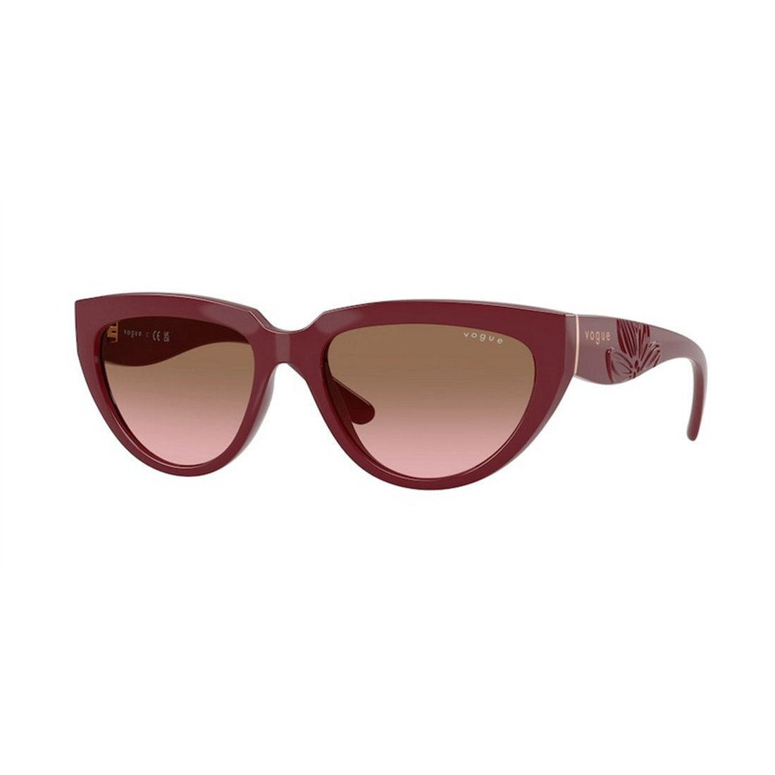 VOGUE Chic Oversized Gradient Sunglasses