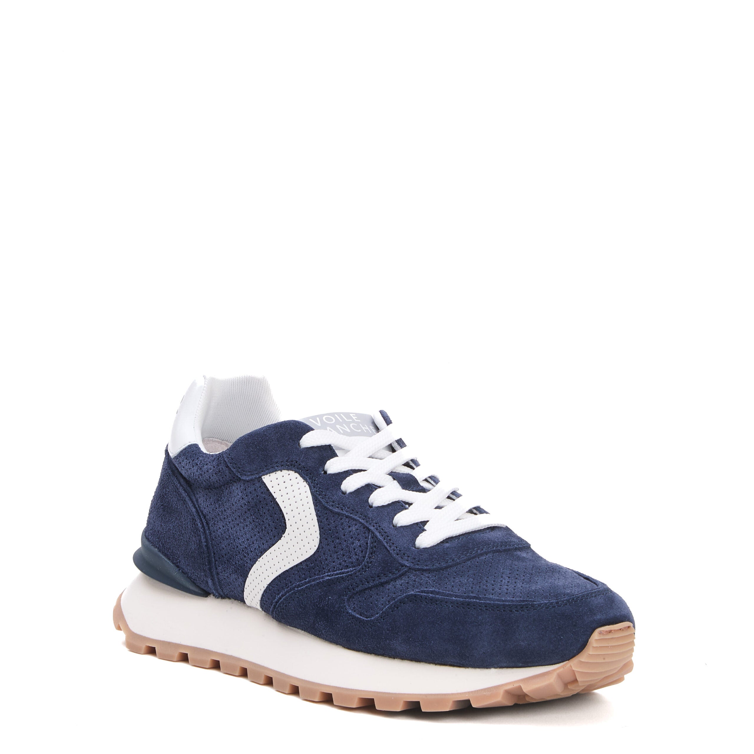 VOILE BLANCHE Race Suede Sneakers for Men