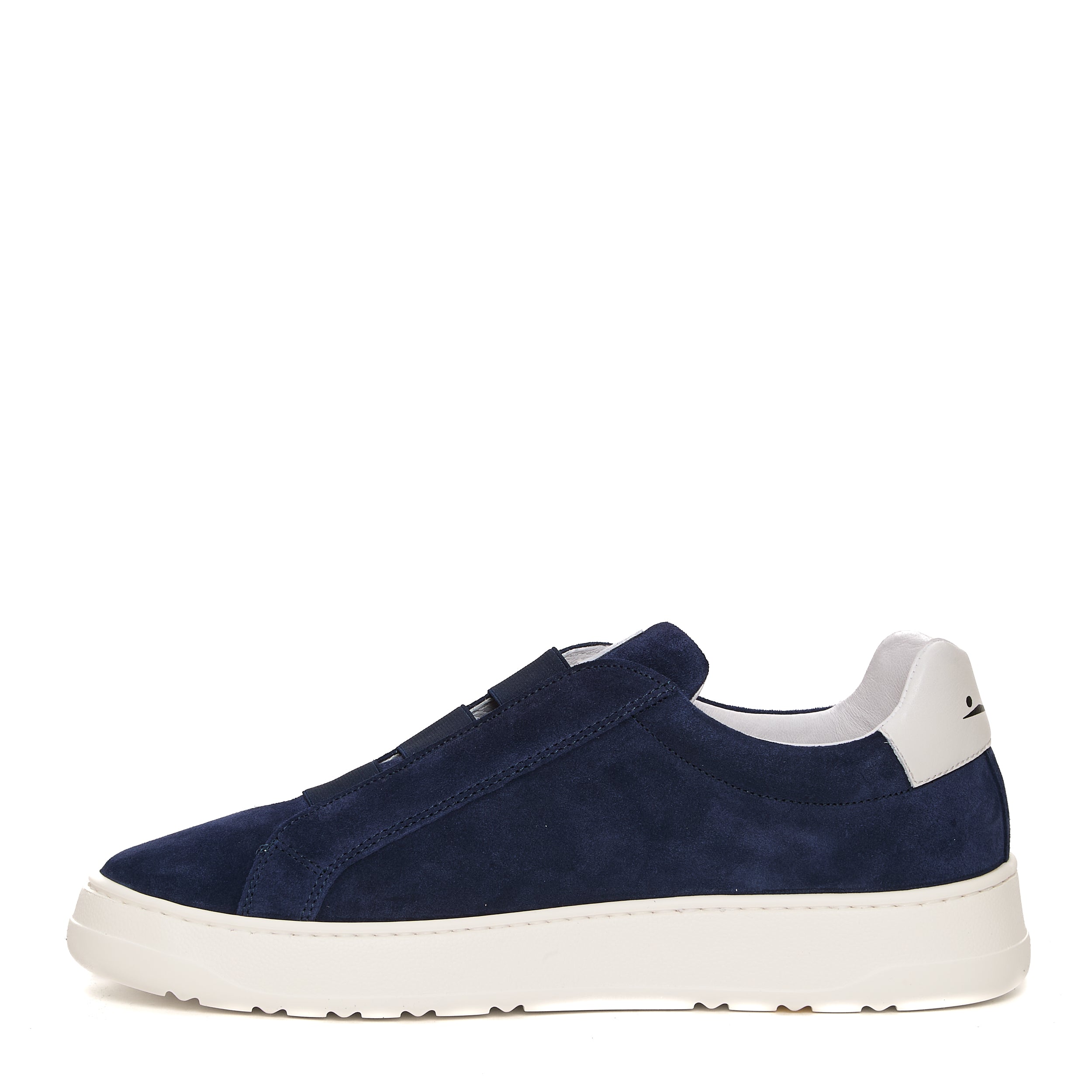 VOILE BLANCHE Men's Slip-on Suede Sneakers