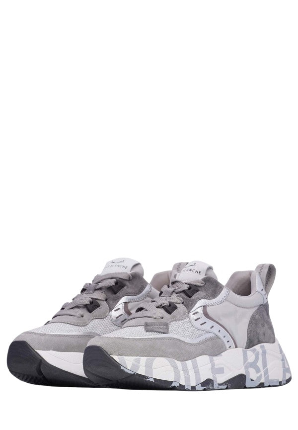 VOILE BLANCHE Ultralight Sneaker in Suede and Mesh for Women