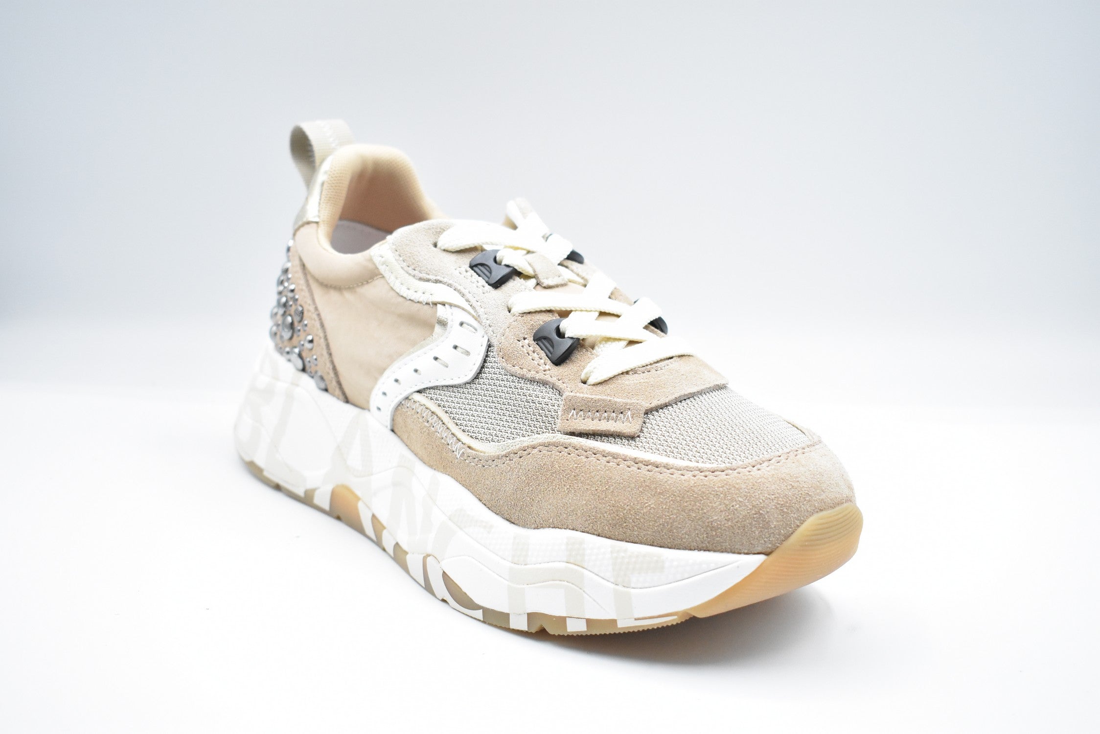 VOILE BLANCHE Chic Low-Top Lace Shoes for Women - FW25