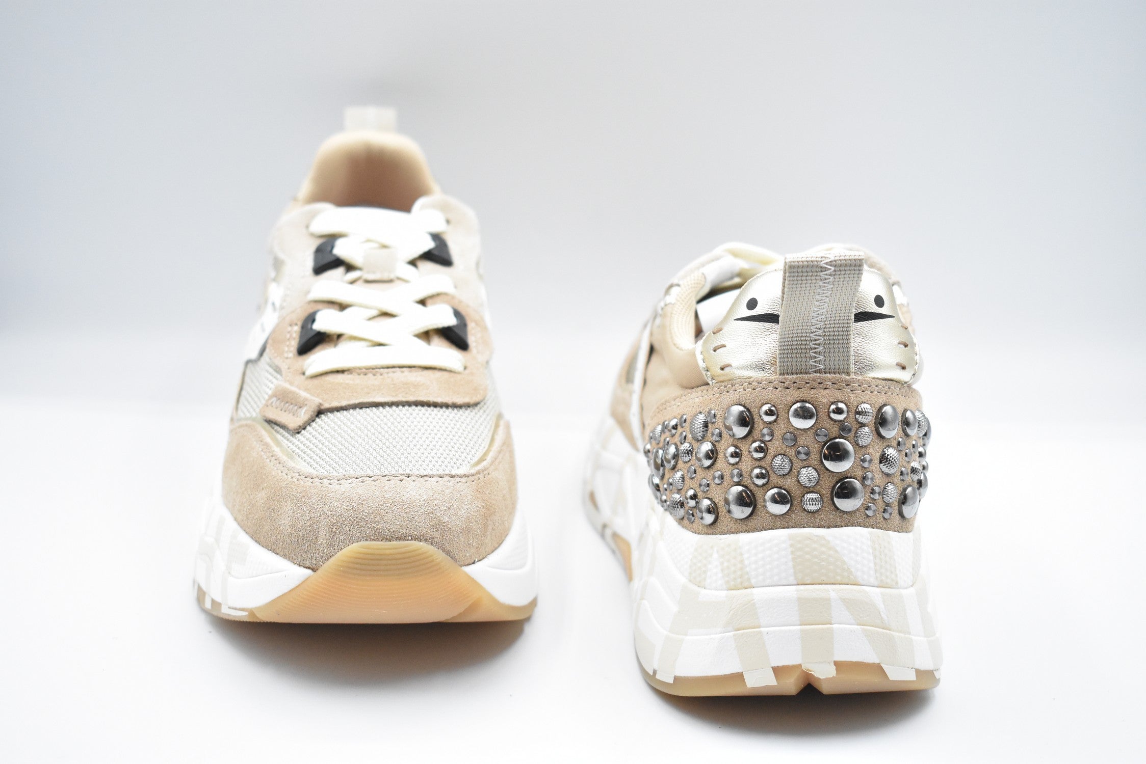 VOILE BLANCHE Chic Low-Top Lace Shoes for Women - FW25