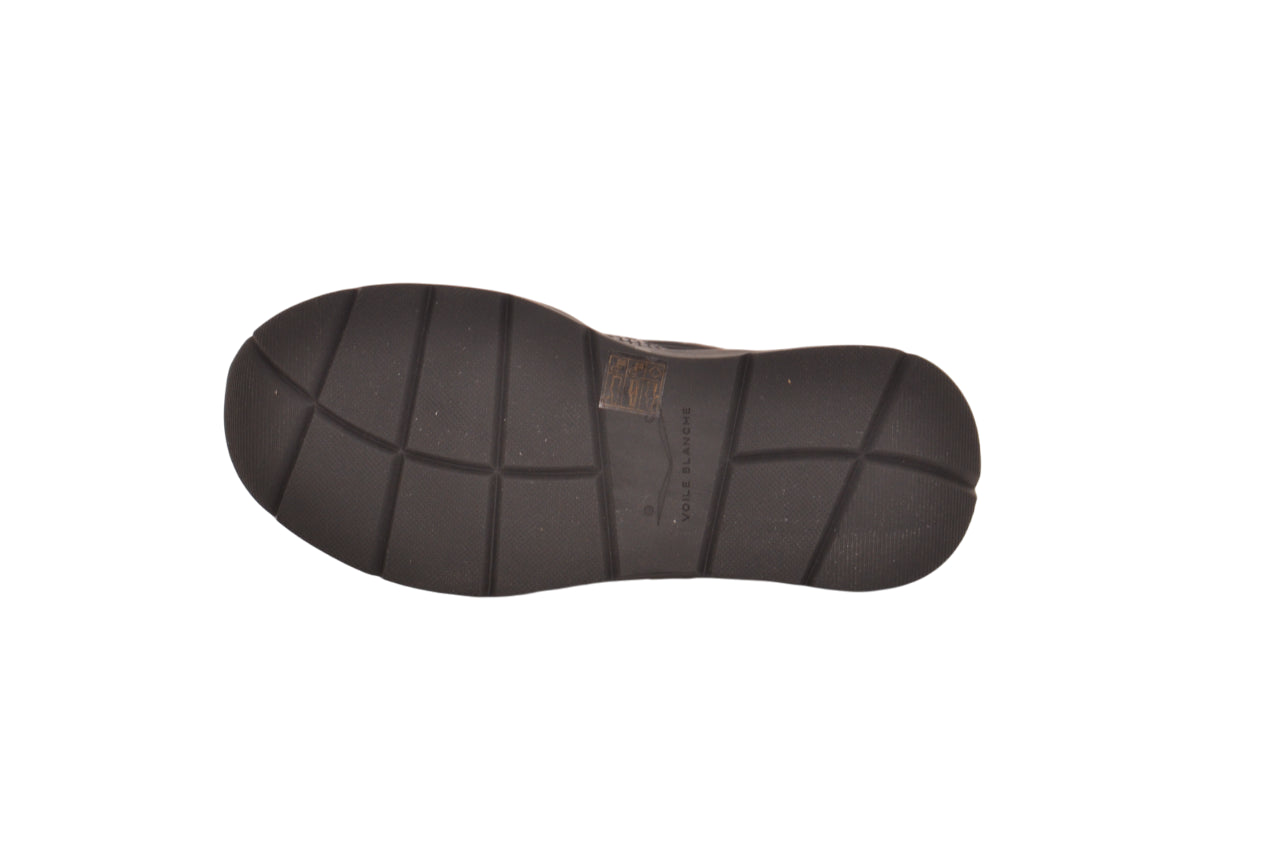 VOILE BLANCHE Chic Two-Tone Suede and Nylon Sneaker