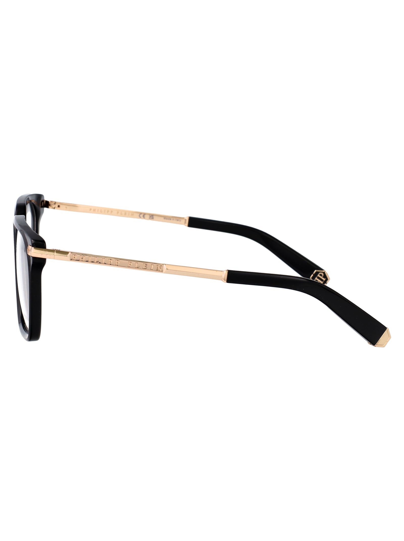 PHILIPP PLEIN Sleek Metal Optical Glasses for Men