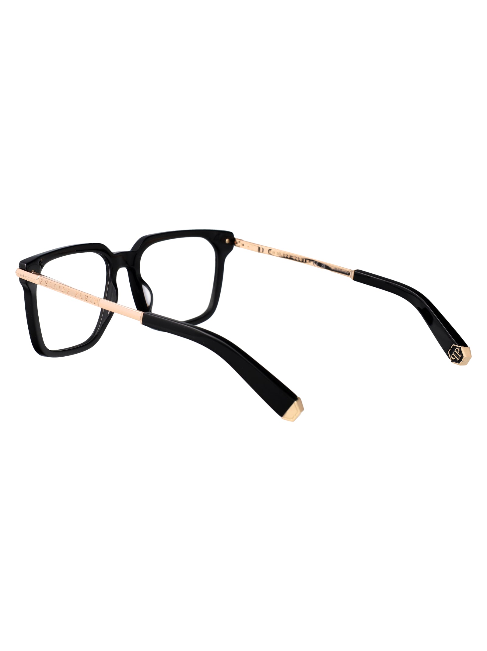 PHILIPP PLEIN Sleek Metal Optical Glasses for Men