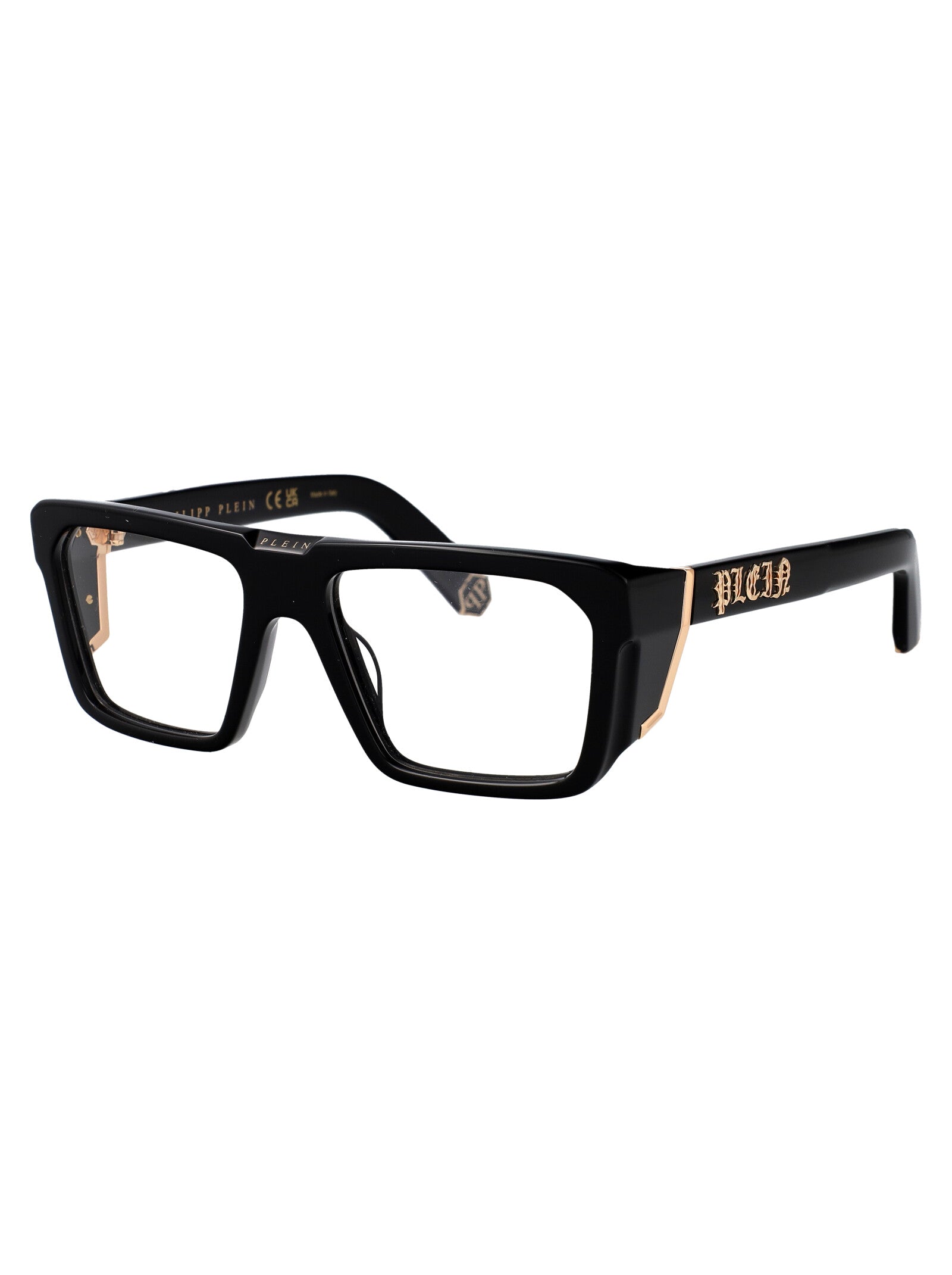 PHILIPP PLEIN Sleek Acetate & Metal Optical Glasses