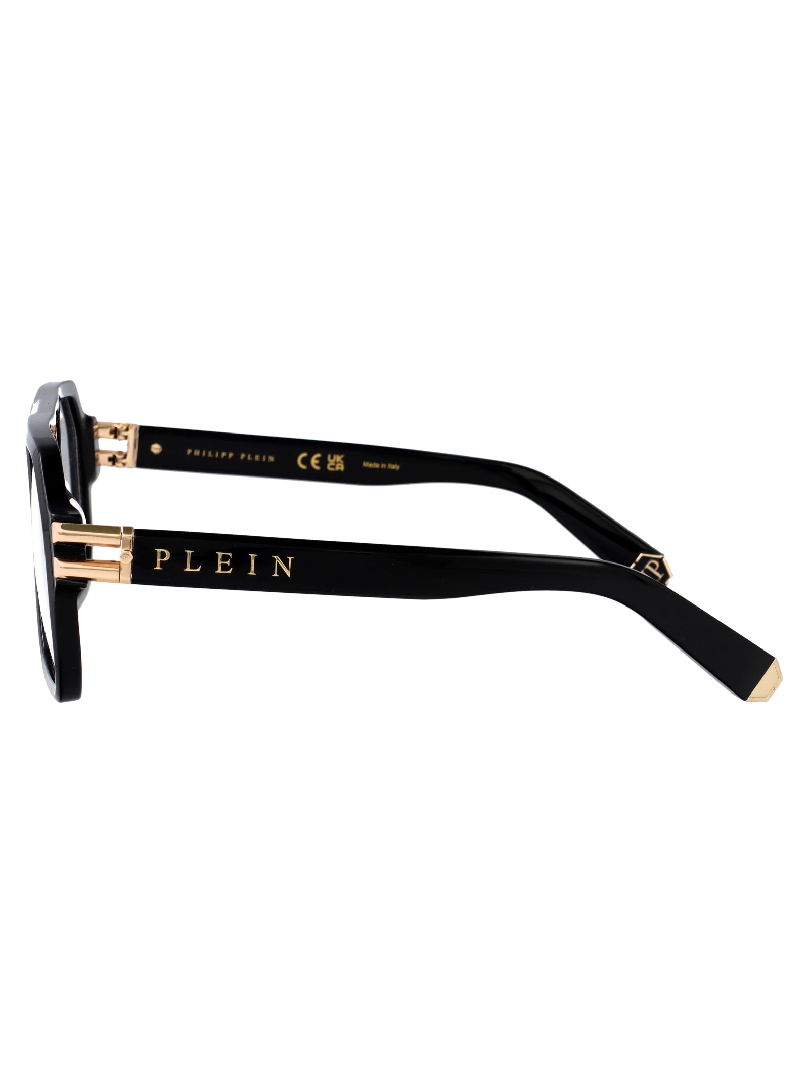 PHILIPP PLEIN Sleek Metal Optical Glasses for Men