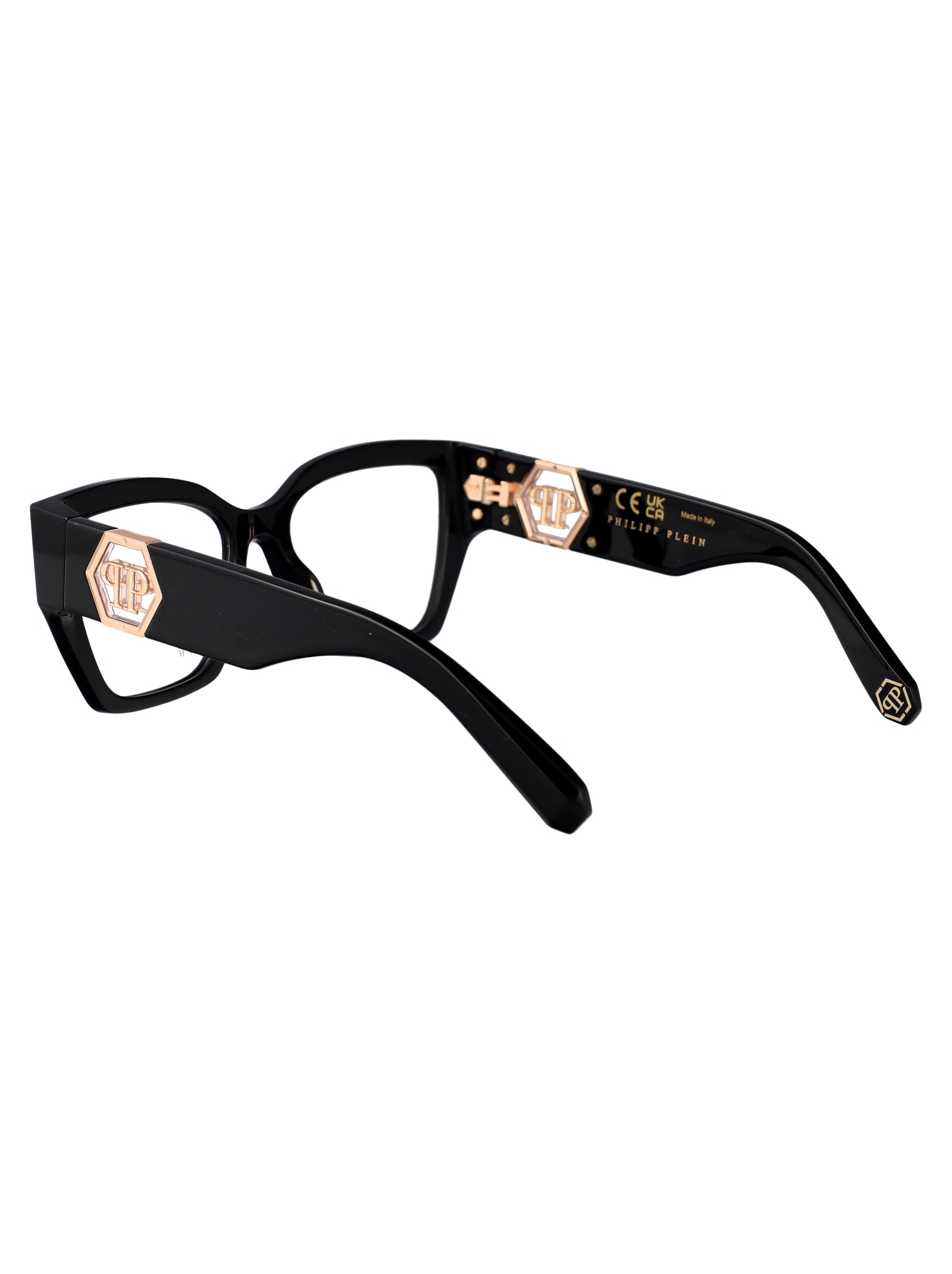 PHILIPP PLEIN Sleek Acetate Optical Glasses for Women