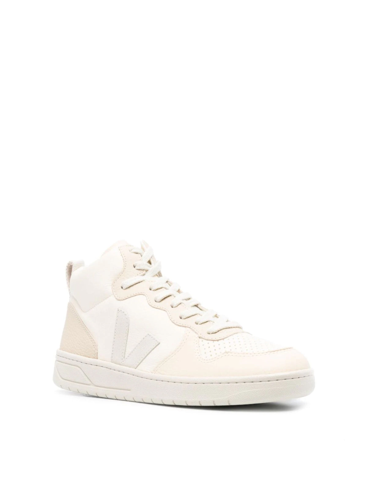 VEJA V-15 Chromefree Leather Sneakers for Men - FW24 Collection