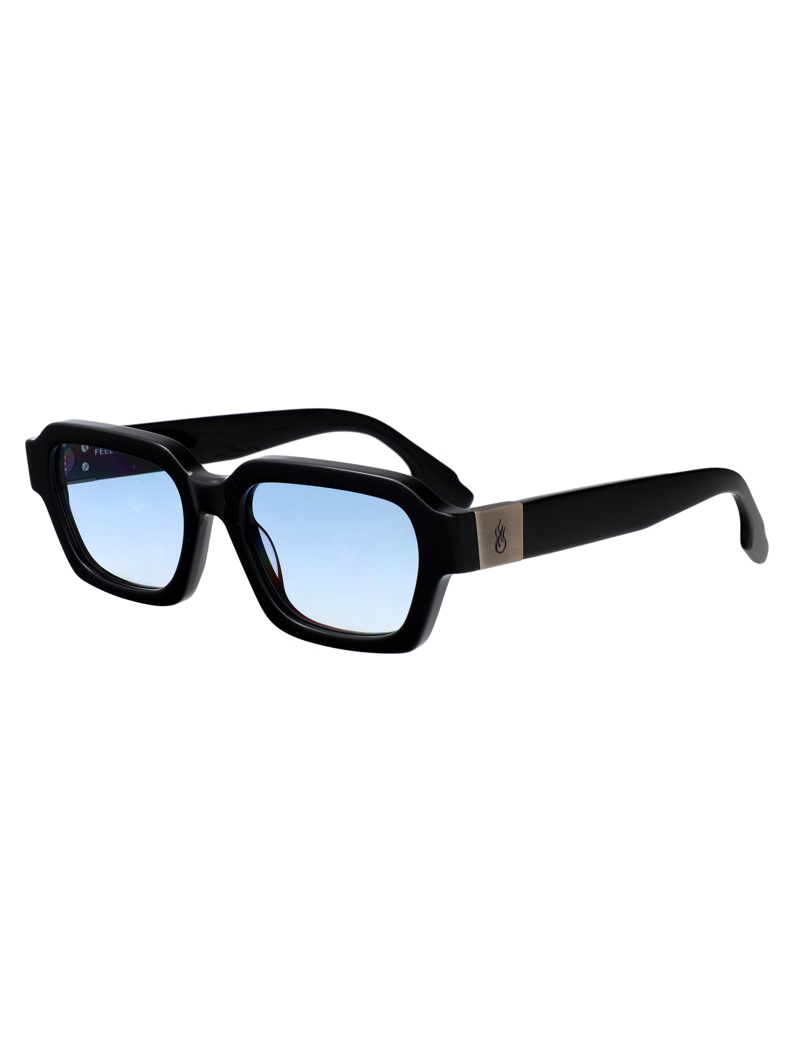 VISION OF SUPER Faded Blue Acetate Mini Sunglasses