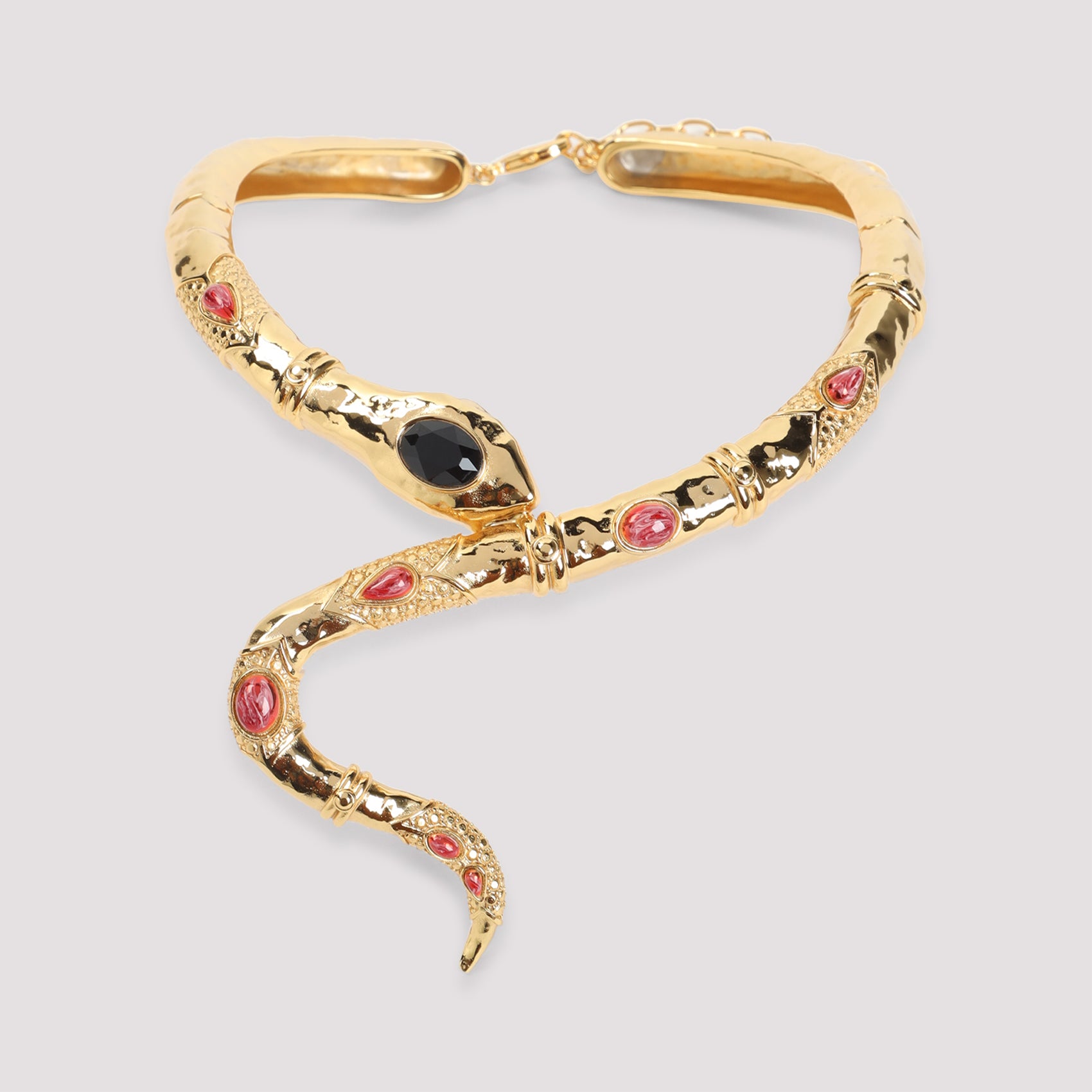 ROBERTO CAVALLI Chic Brass Statement Necklace for Women