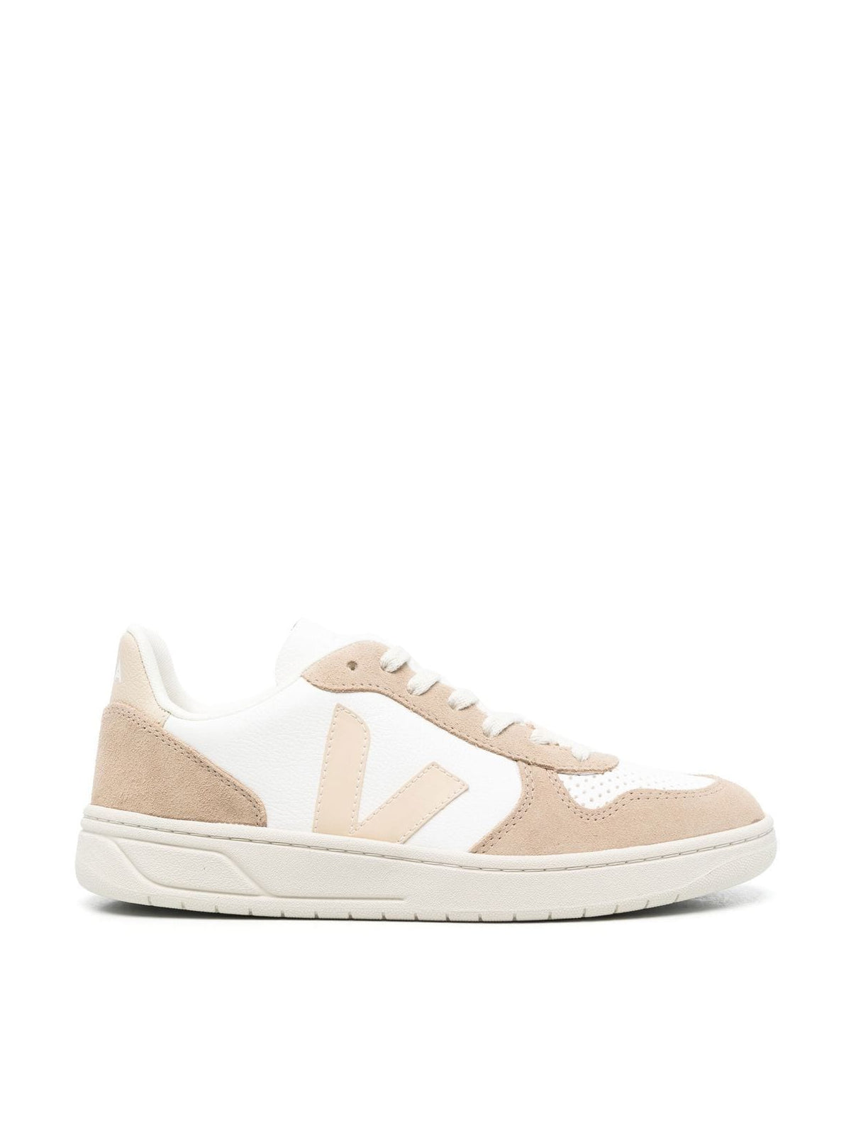 VEJA V10 Chromefree Leather Sneakers for Men