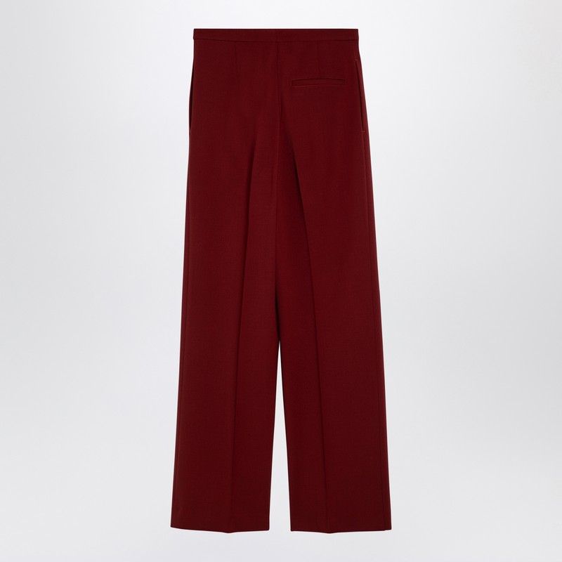 LOULOU STUDIO High-Waisted Wool Palazzo Trousers