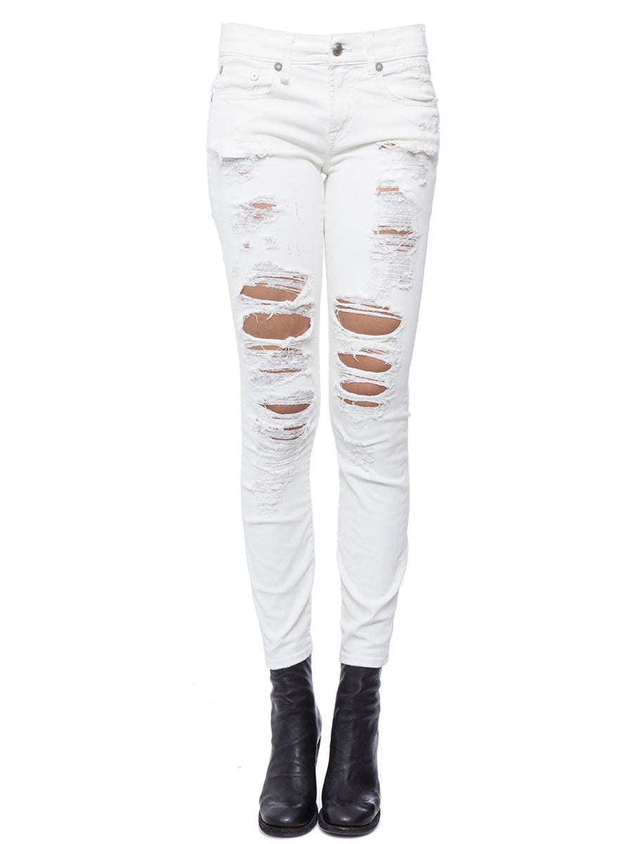 R-13 Relaxed Skinny Jeans for Women - Size 26