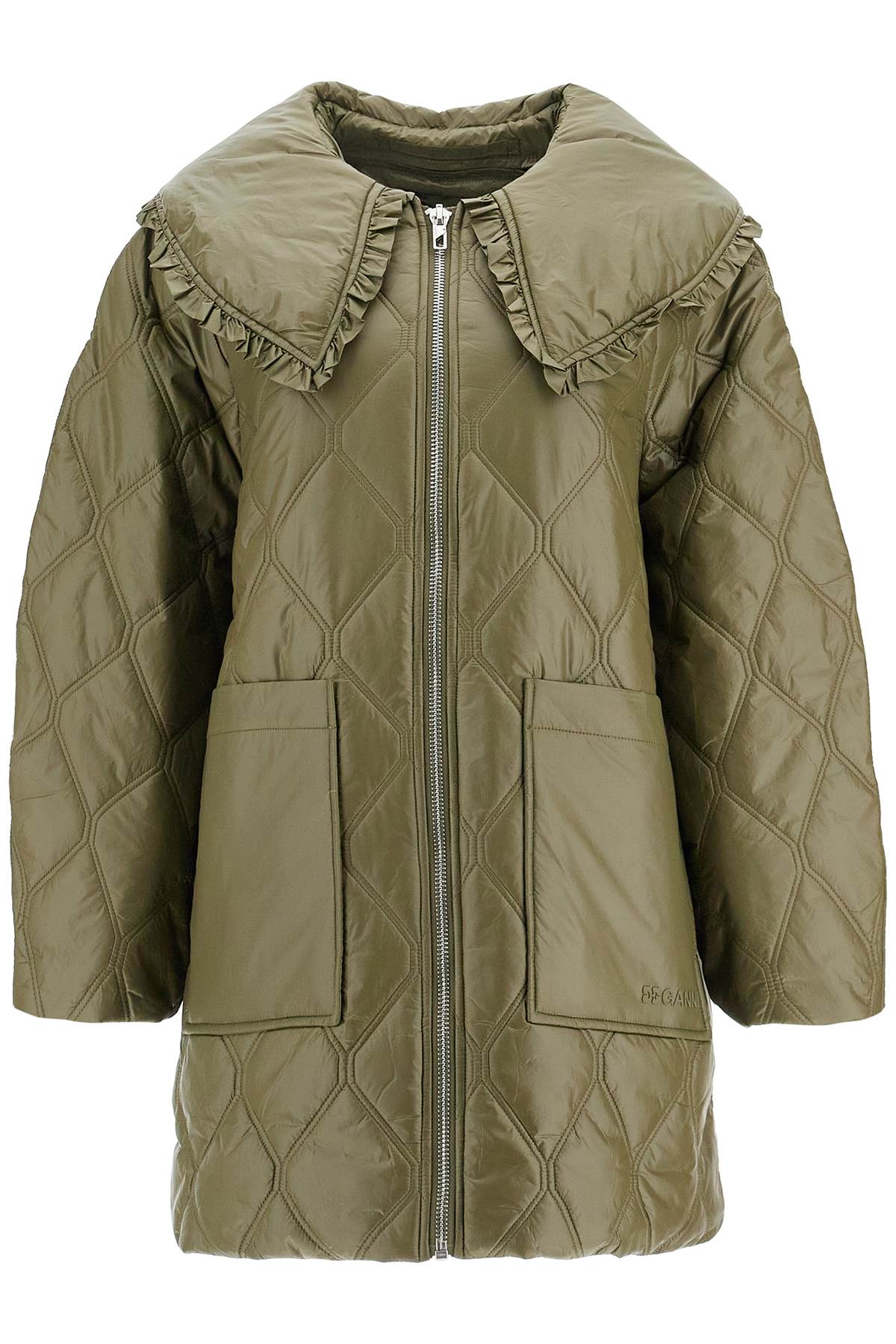 GANNI Quilted Short Jacket for Women