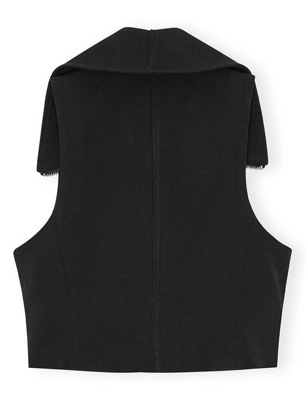GANNI Zipped Vest for Women - Sustainable Fashion Essentials