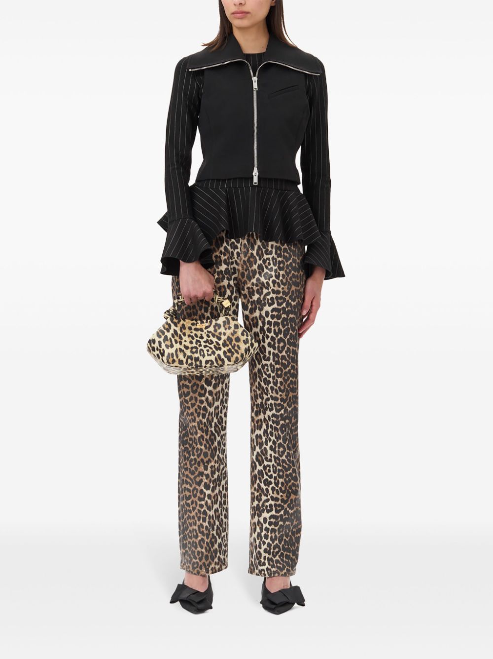 GANNI Zipped Vest for Women - Sustainable Fashion Essentials