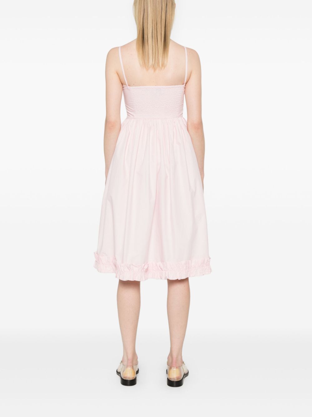 GANNI Organic Cotton Mini Dress - Size 34