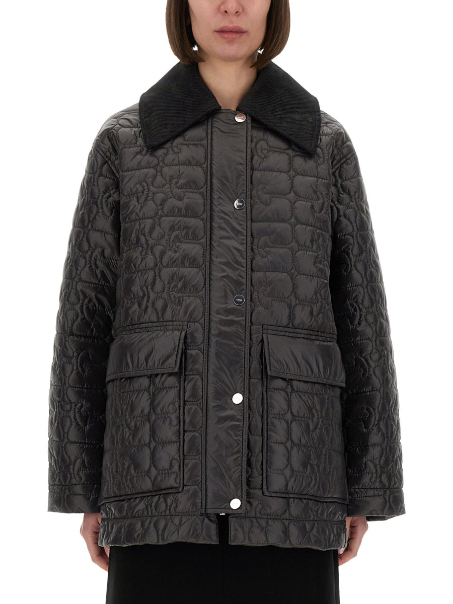 GANNI Oversized Padded Jacket for Women