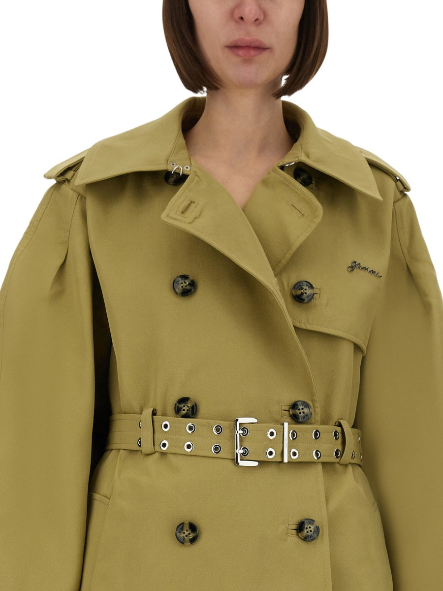 GANNI Eco-Friendly Recycled Polyester Jacket for Women - FW25