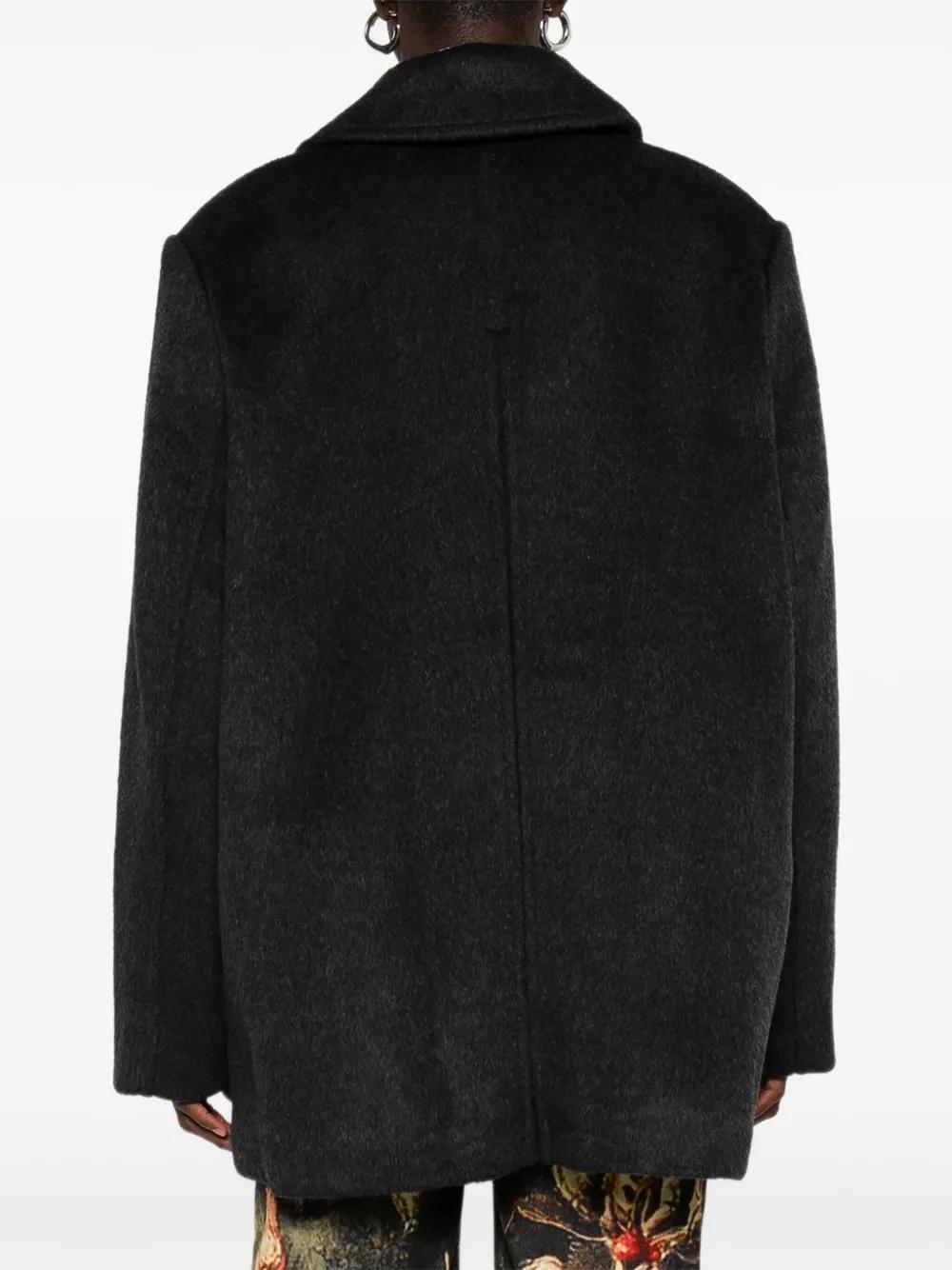 GANNI Double Breasted Tailored Blazer