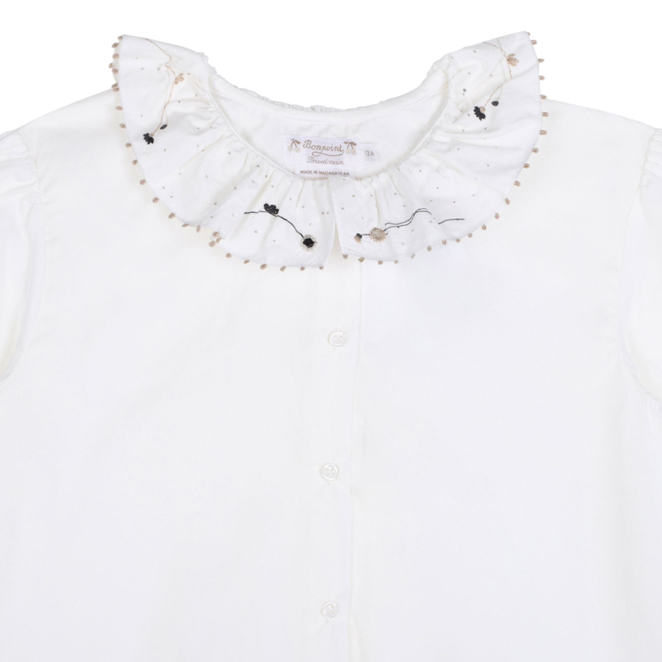 BONPOINT KIDS Organic Cotton Shirt for Girls