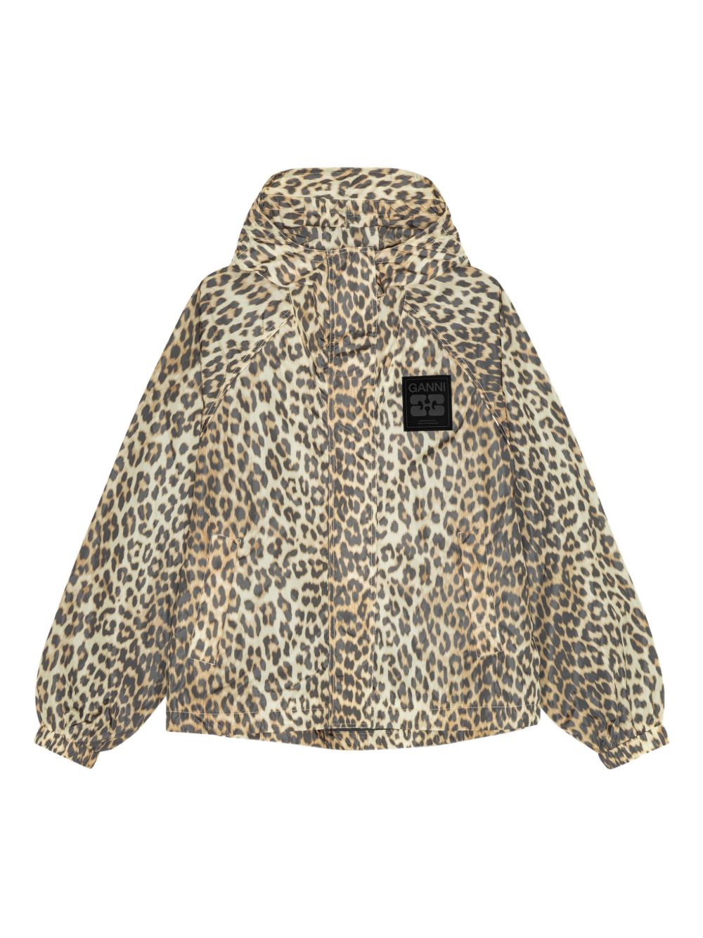 GANNI Animal Print Jacket for Women - FW25 Collection