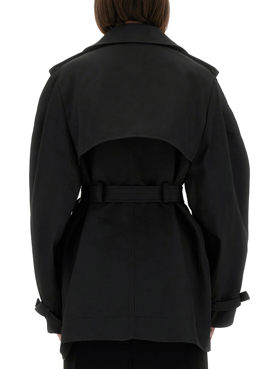 GANNI Recycled Polyester Trench Coat for Women