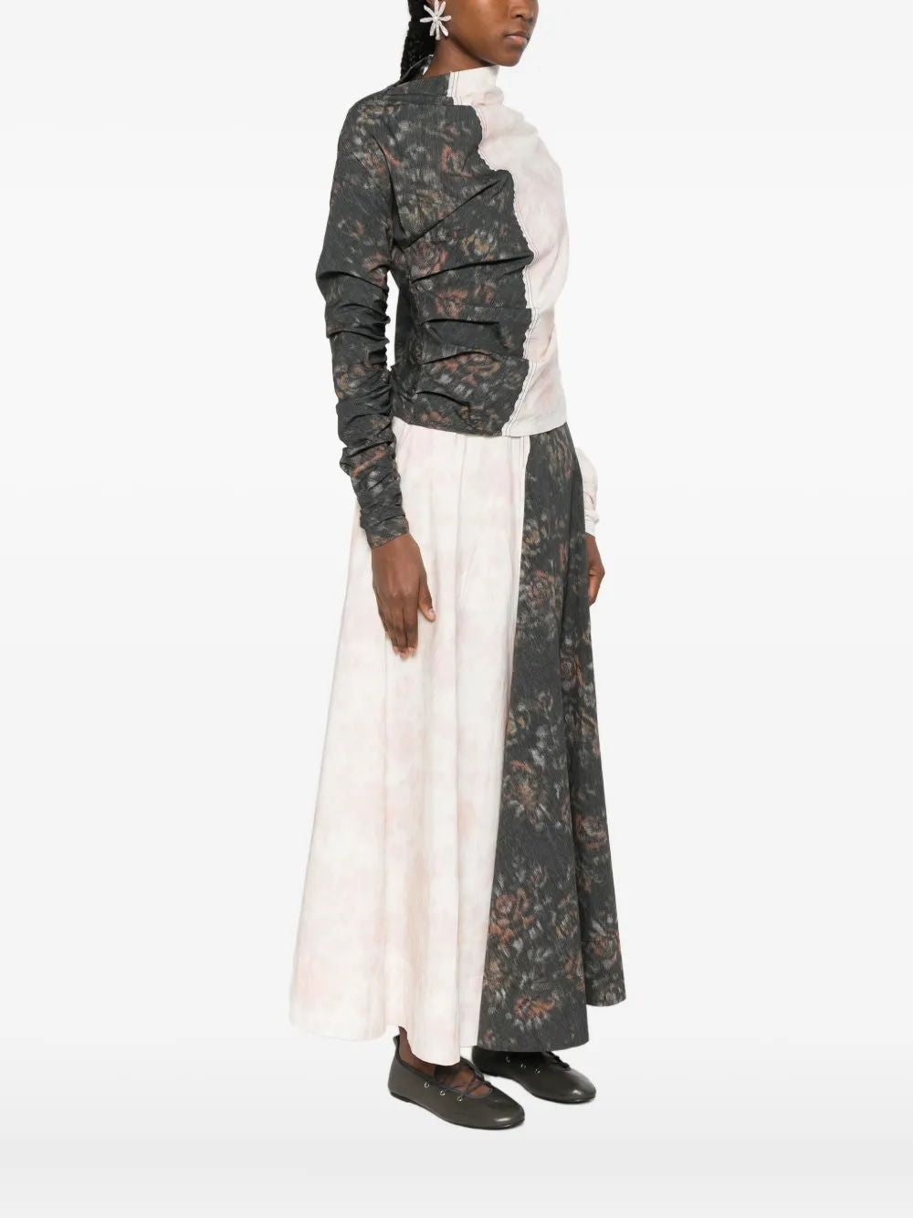 GANNI Ruched Mini Top for Women