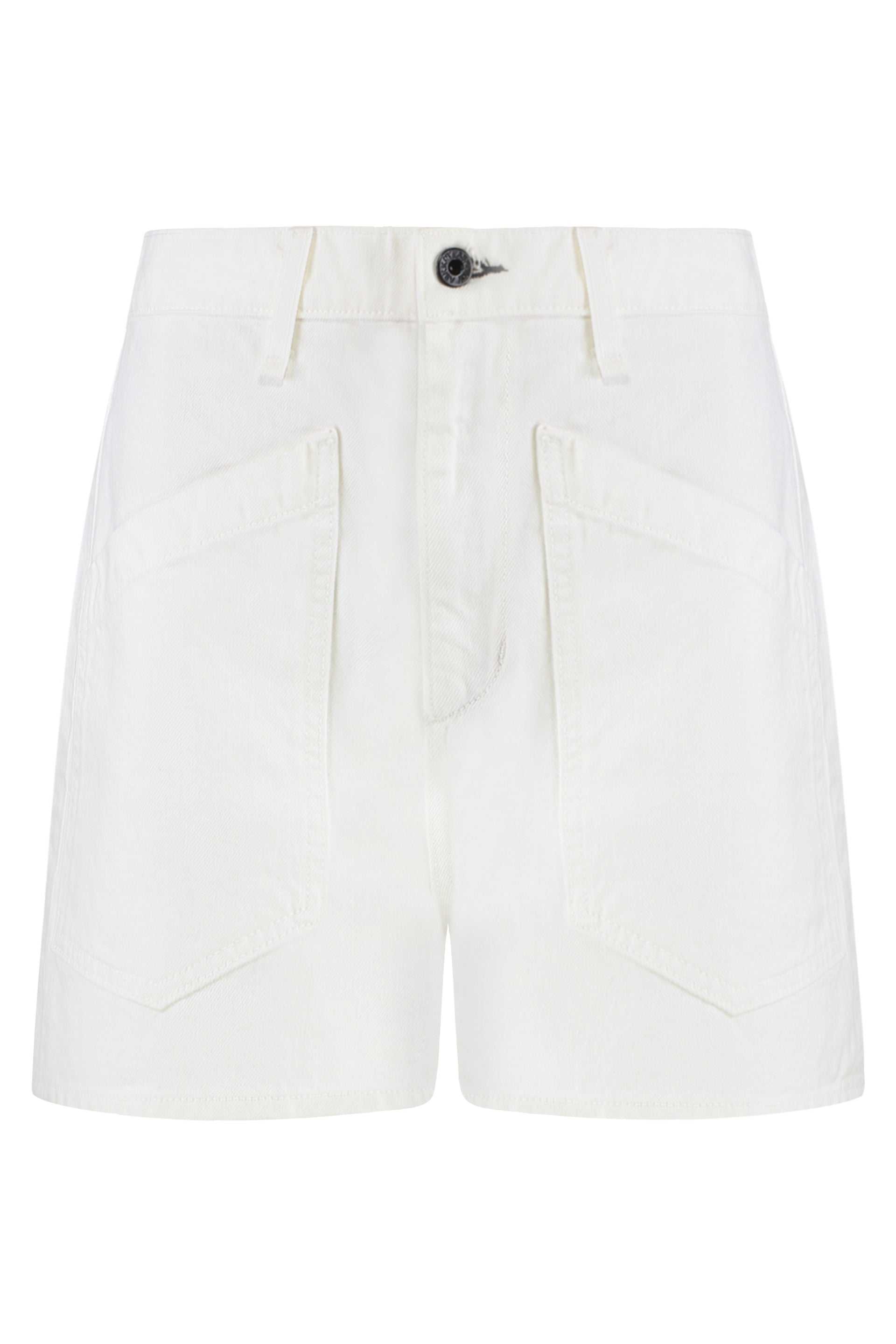 ASKK NY Cotton Mini Shorts with Four Flat Pockets