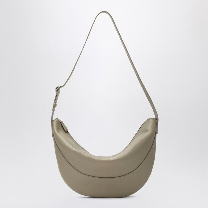 THE ROW Mini Leather Crescent Crossbody Handbag