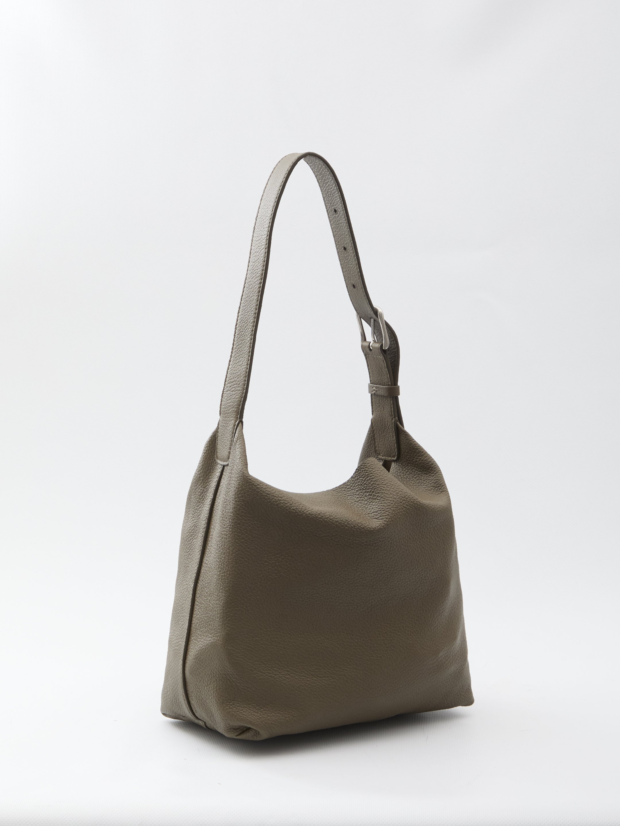 THE ROW Mini Handbag in Soft Deerskin Leather - Dimensions 22.9 x 21.6 x 13.3 CM