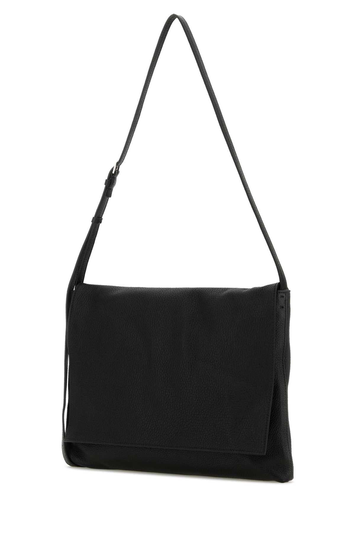 THE ROW Mini Hammered Leather Messenger Handbag