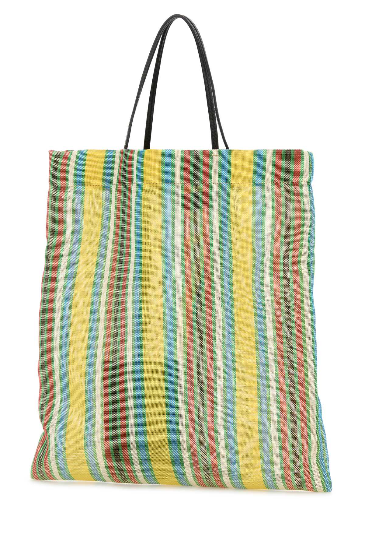 THE ROW Embroidered Mesh Mini Barn Tote Handbag