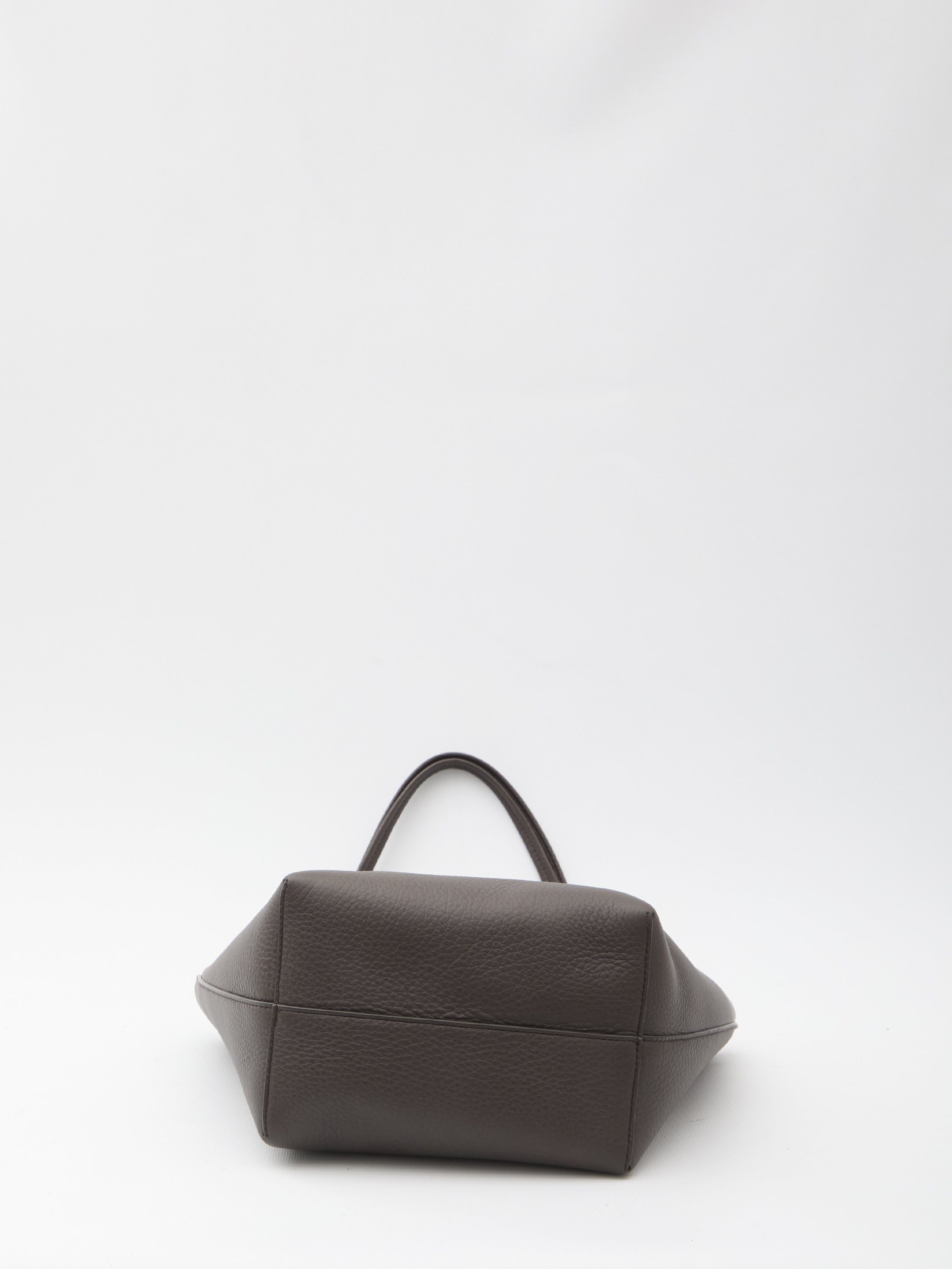 THE ROW Classic Medium Hammered Leather Tote Handbag