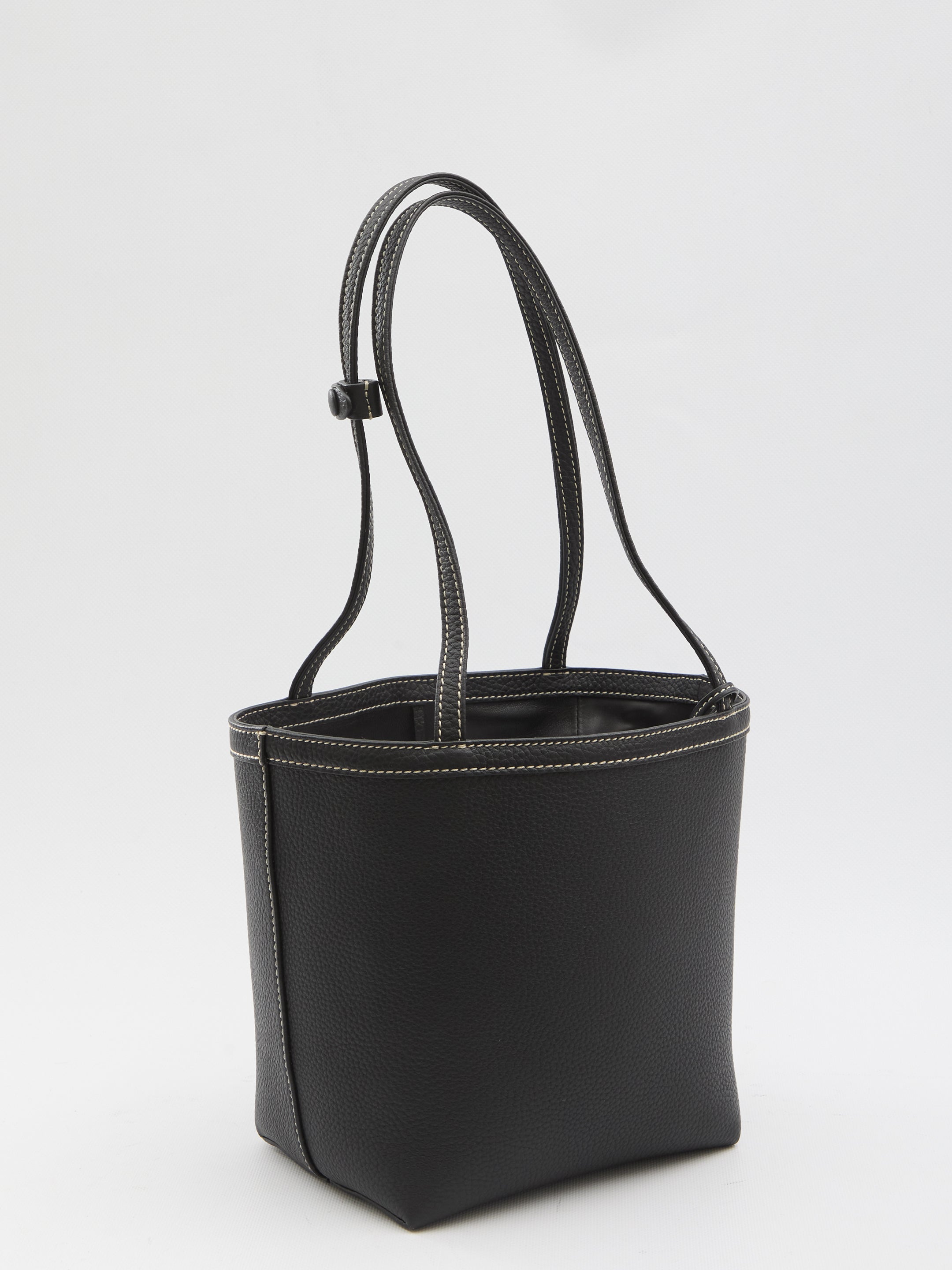THE ROW Medium Handbag with Contrast Stitching