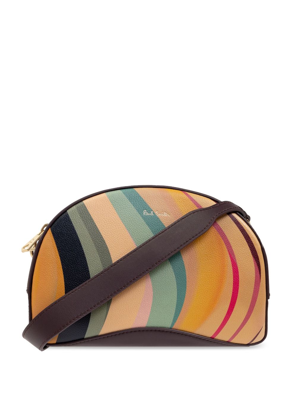 PAUL SMITH Swirl Leather Crossbody Handbag