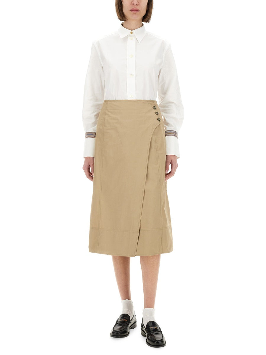PAUL SMITH Cotton Skirt - Size 40