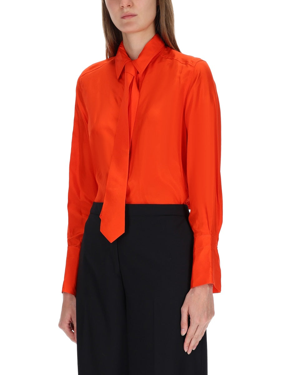 PAUL SMITH Silk Shirt with Tie - Size 40