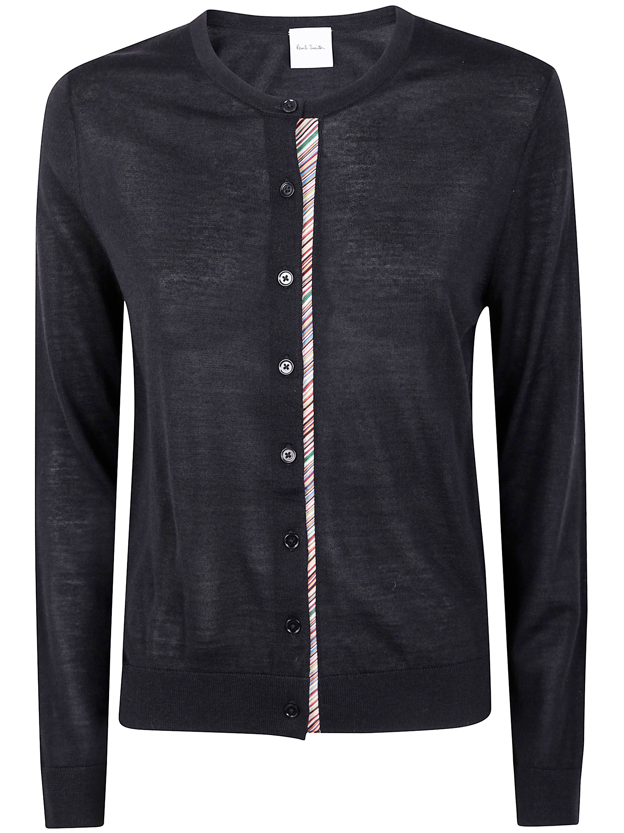 PAUL SMITH Womens Knit Cardi Button - FW25