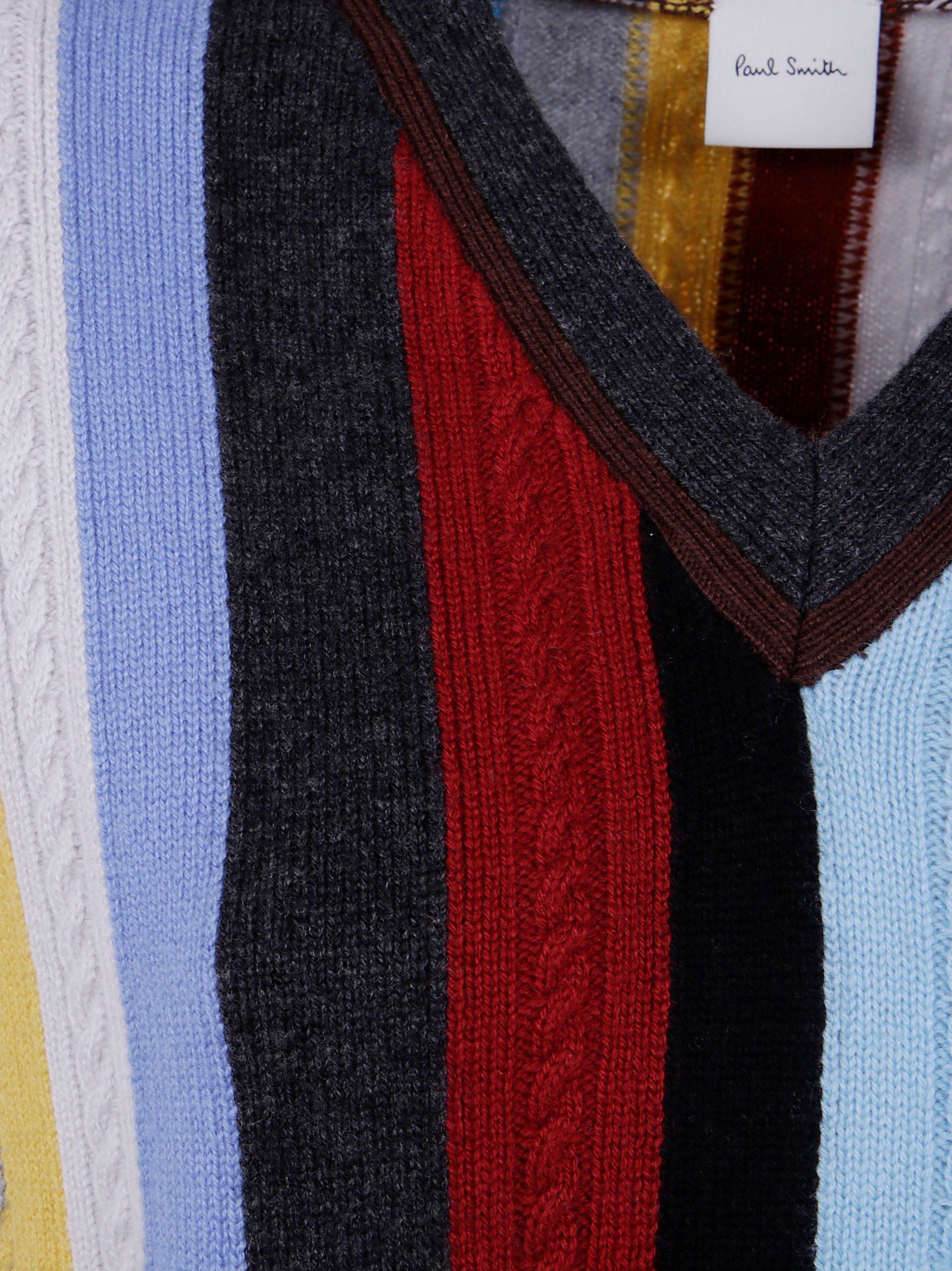 PAUL SMITH Womens Knit Tank Top - Multicolour