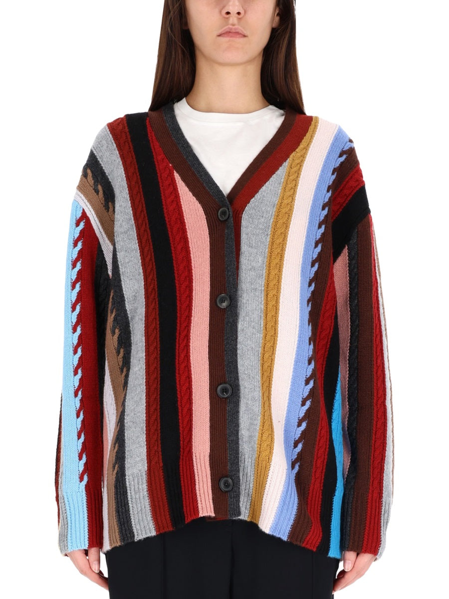 PAUL SMITH Cashmere Blend Cardigan - Size S