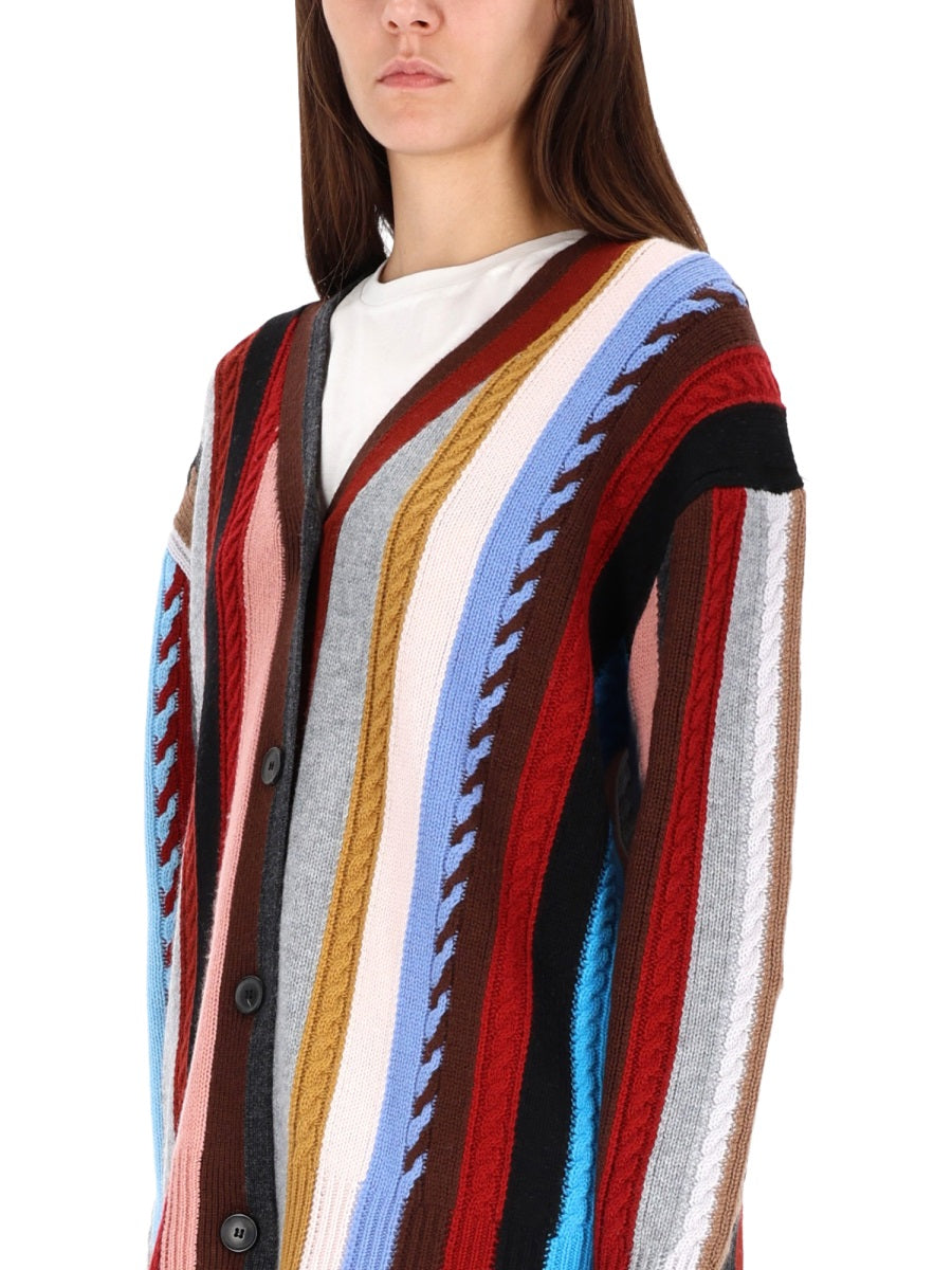 PAUL SMITH Cashmere Blend Cardigan - Size S