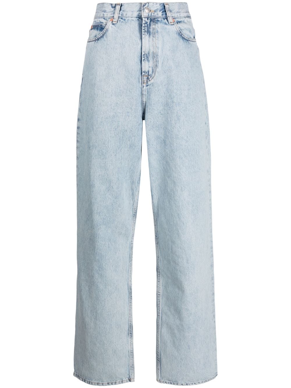 WARDROBE.NYC Low Rise Denim Jeans